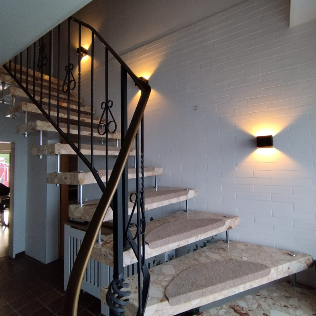 How do I install my magnetic wall lamp, and what can it do?